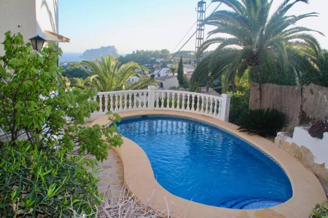 Charming Villa In Montemar With Private, Heated Pool And Sea Views 베니싸 외부 사진